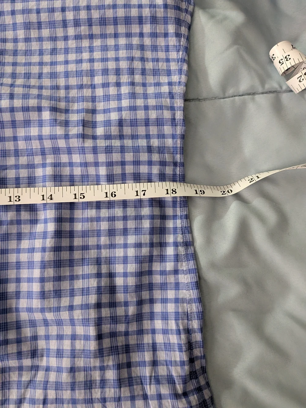 Tom Ford Blue and White Checked Dress Shirt - Picture 12 of 14